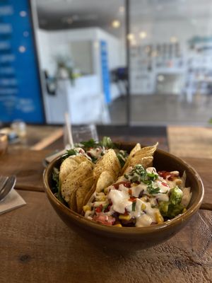 Burrito bowl was delicious and very filling   at Little Things Big Things in Torquay