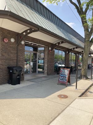 Entrance  at Madame Zuzu's in Highland Park