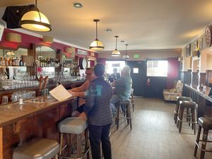 Inside  at Caspar Pub House in Caspar