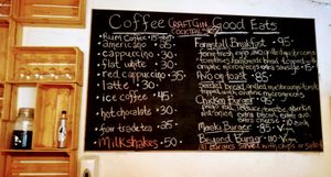 Magoebaskloof Farmstall menu at Magoebaskloof Farmstall and Cafe in Tzaneen