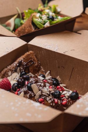 😍😍😍 at Creperie Rindermarkthalle in Hamburg