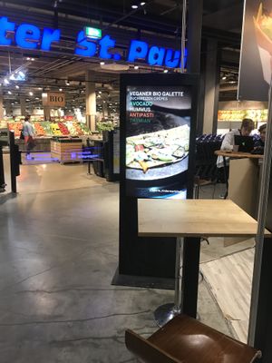 Vegane Bio Galette at Creperie Rindermarkthalle in Hamburg