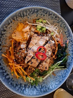 Tofu Donburi at Koku Shi in Perth