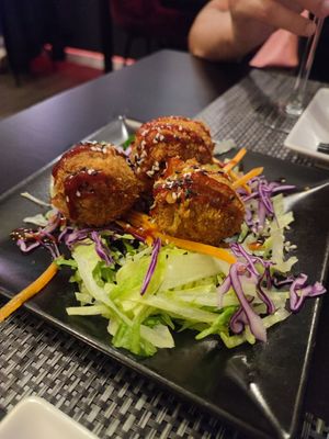 Vegan haggis at Koku Shi in Perth