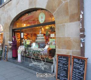 store front at Lebe Gesund in Stuttgart
