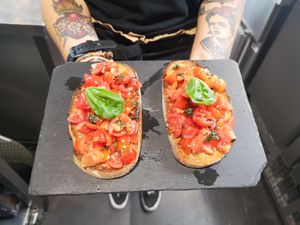 Bruschetta  at Mourapão  in Vilamoura