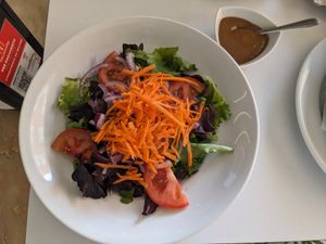 Mista salad at Mourapão  in Vilamoura