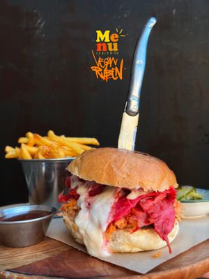 VEGAN RUBEN / vegan at ŁĄKA BAR in Gdansk