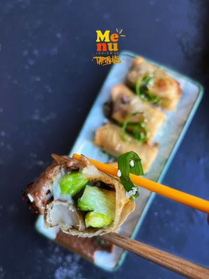 TOPI ROLLS / vegan at ŁĄKA BAR in Gdansk