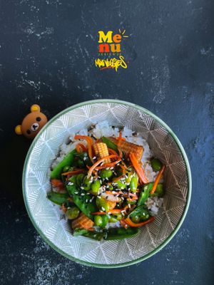 MINI VEGGIES / vegan/kids at ŁĄKA BAR in Gdansk