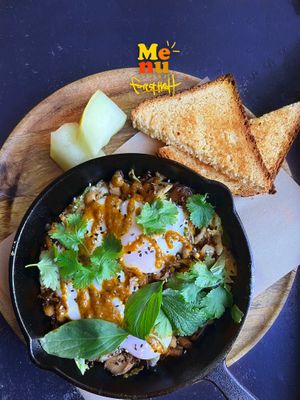 FOREST HASH / vege/breakfast at ŁĄKA BAR in Gdansk