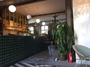 The bar at ŁĄKA BAR in Gdansk