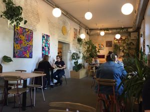 Entrance part of the venue  at ŁĄKA BAR in Gdansk