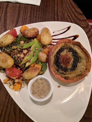 Beetroot tart at Old Plough in Seaford