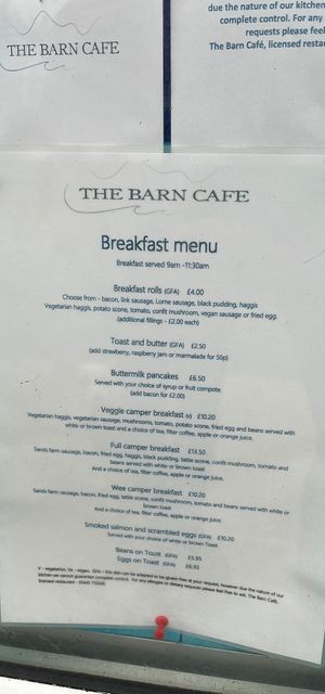  at The Barn Cafe in Gairloch