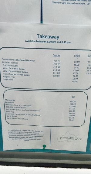  at The Barn Cafe in Gairloch