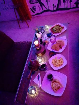 Romantic dishes at El Monchis Vegano in Mexico City