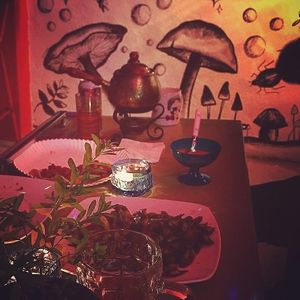 Snacks at El Monchis Vegano in Mexico City