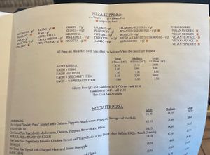   at Zois Pizza in Seymour