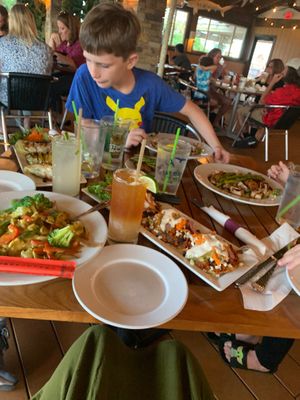 All the awesome food! at Pangea Tavern in Avon