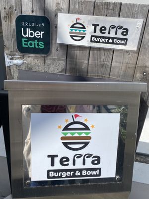   at Terra Burger & Bowl in Tokyo