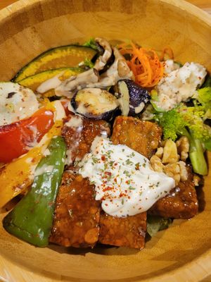 Tempeh bowl... Was yummy! at Terra Burger & Bowl in Tokyo
