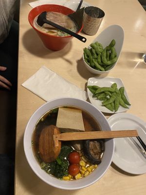 Vegan ramen   at Tsukiyomi Ramen in Montreal