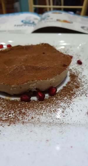 Tiramisu at Hippocrates Healthy Eatery in Randwick