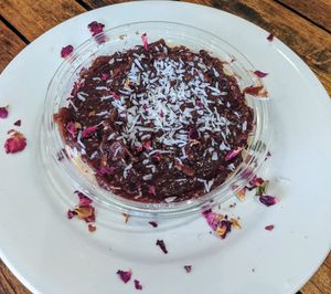 Cheesecake at Hippocrates Healthy Eatery in Randwick