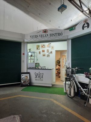  at Spajz Nyers Vegan Bistro in Sopron