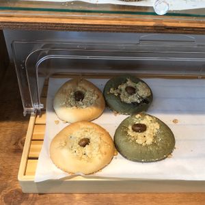 Chestnut red bean paste bread (my favorite!) at Zero Table in Daegu