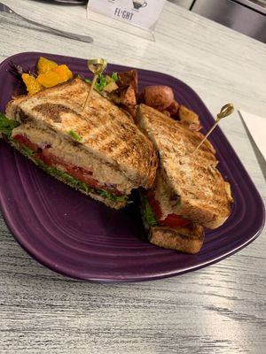 Vegan chickpea salad sandwich!  at White Birch Eatery in Goffstown