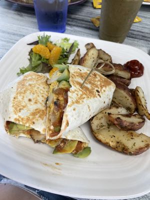 breakfast burrito at White Birch Eatery in Goffstown