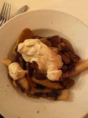 Dirty chips!  at Karibu Vegan Bar & Kitchen in Stroud