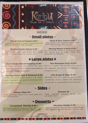  at Karibu Vegan Bar & Kitchen in Stroud