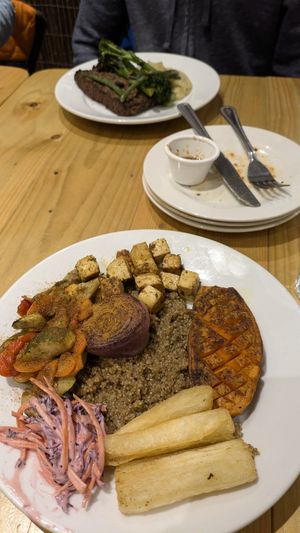Mains at Karibu Vegan Bar & Kitchen in Stroud