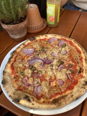 vegan tonno  at Gans Woanders in Munich