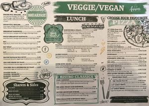 Our vegan/veggie menu is just as comprehensive as our regular menu. There's absolutely no reason to compromise! at Anna's Cafe-Bar-Convenience in Weir