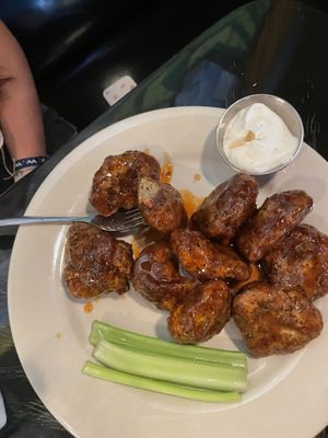 chickpea wings  at Stella's Lounge in Grand Rapids