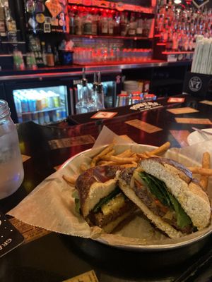 Stella’s Lounge - Mission Impossible Vegan Burgerr  at Stella's Lounge in Grand Rapids