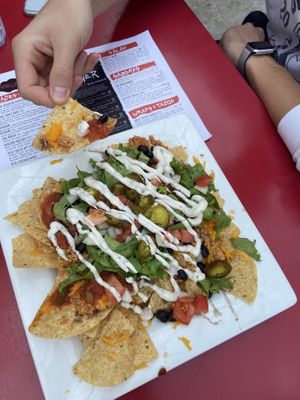 Full Montie Nachos  at Stella's Lounge in Grand Rapids