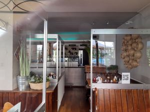 Interior (during corona) at Pikante in Luzern