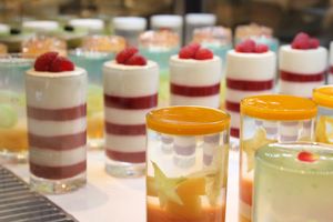 Cocktail sweets at Blue Globe in Tokyo