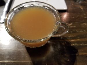 Hot Cider at Carabello Coffee in Newport