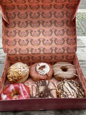 autumn 2020 at Brammibal's Donuts - Alexanderplatz in Berlin