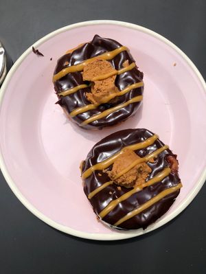 Amazing donuts at Brammibal's Donuts - Alexanderplatz in Berlin
