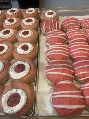 lots of options  at Brammibal's Donuts - Alexanderplatz in Berlin
