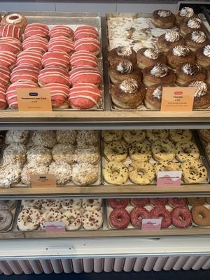 choices at Brammibal's Donuts - Alexanderplatz in Berlin