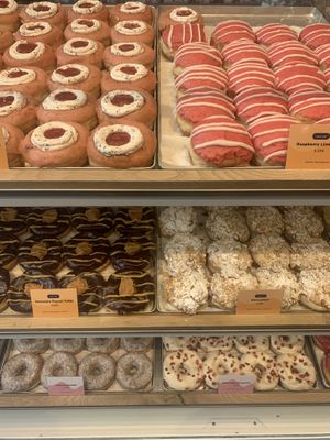 choices at Brammibal's Donuts - Alexanderplatz in Berlin