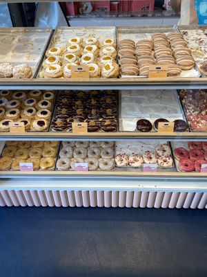 Vegan Donut Selection  at Brammibal's Donuts - Alexanderplatz in Berlin